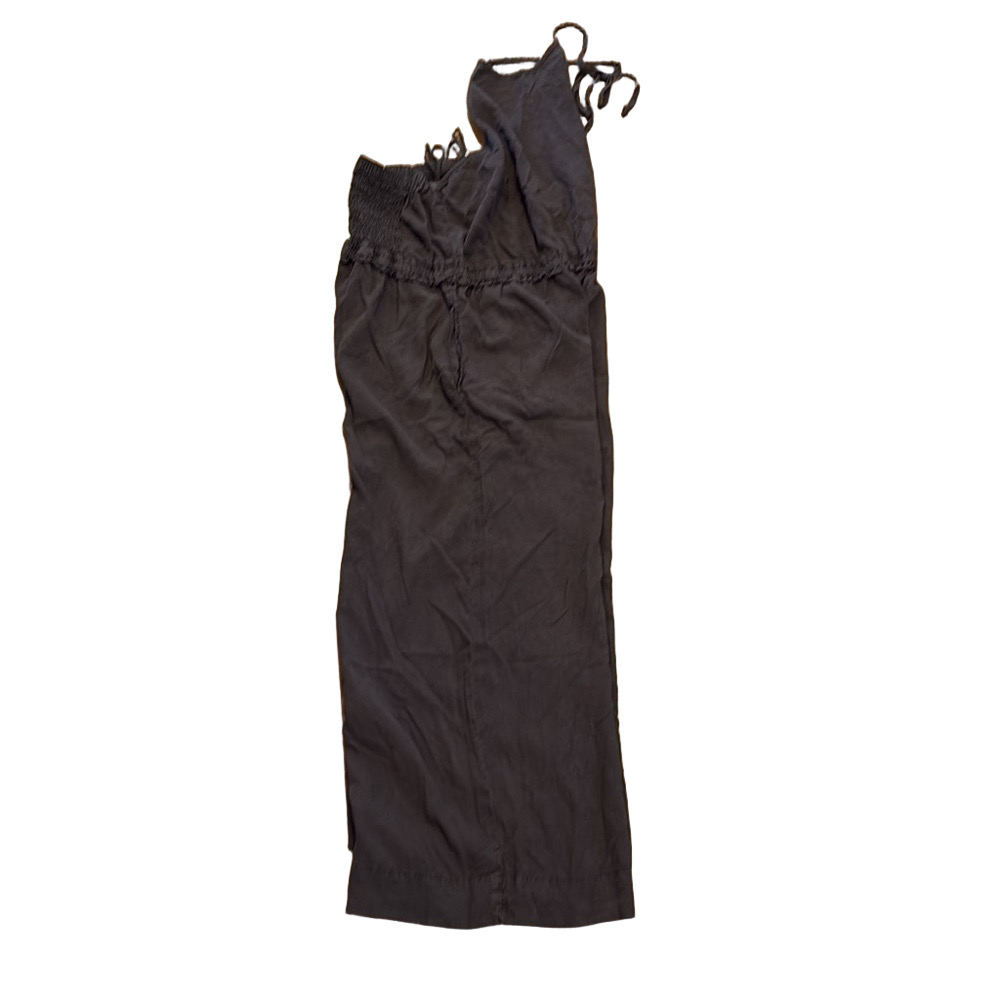 Anthropologie Grey Cloth and Stone Halter Jumpsuit | Size Large - Picture 4 of 8